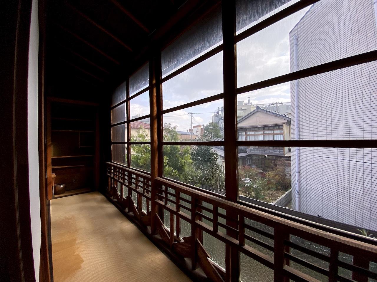 金沢市茨木町の賃貸物件/2階の縁側からは少し抜けた景色が見えます