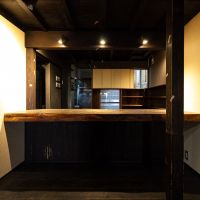 金沢市主計町の賃貸物件/カウンターテーブル