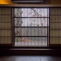 金沢市主計町の賃貸物件/出格子と風格を纏った桜の木