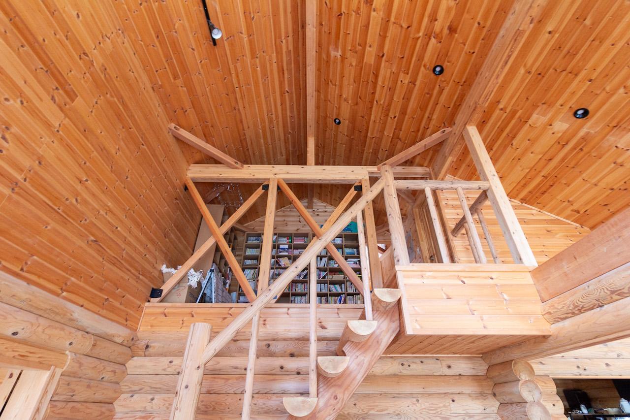 白山市八幡町の売買物件/2階のライブラリー（フリースペース）