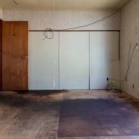 金沢市片町の賃貸物件/2階の元バックヤード。写真正面の壁を取り払えば、2階の元客席スペースとつながります。