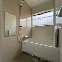 河北郡津幡町中須加はの賃貸物件/少し小さめのですが、新しくなった風呂場