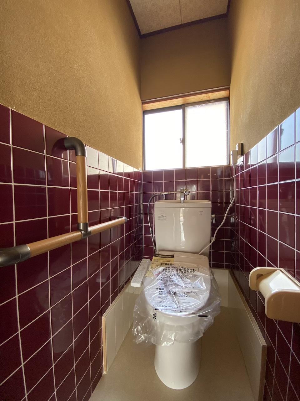 河北郡津幡町中須加はの賃貸物件/便座を新しくしました