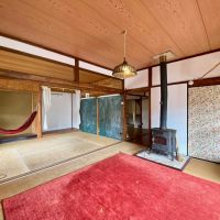 西宮市名塩の賃貸物件/薪ストーブ側から。