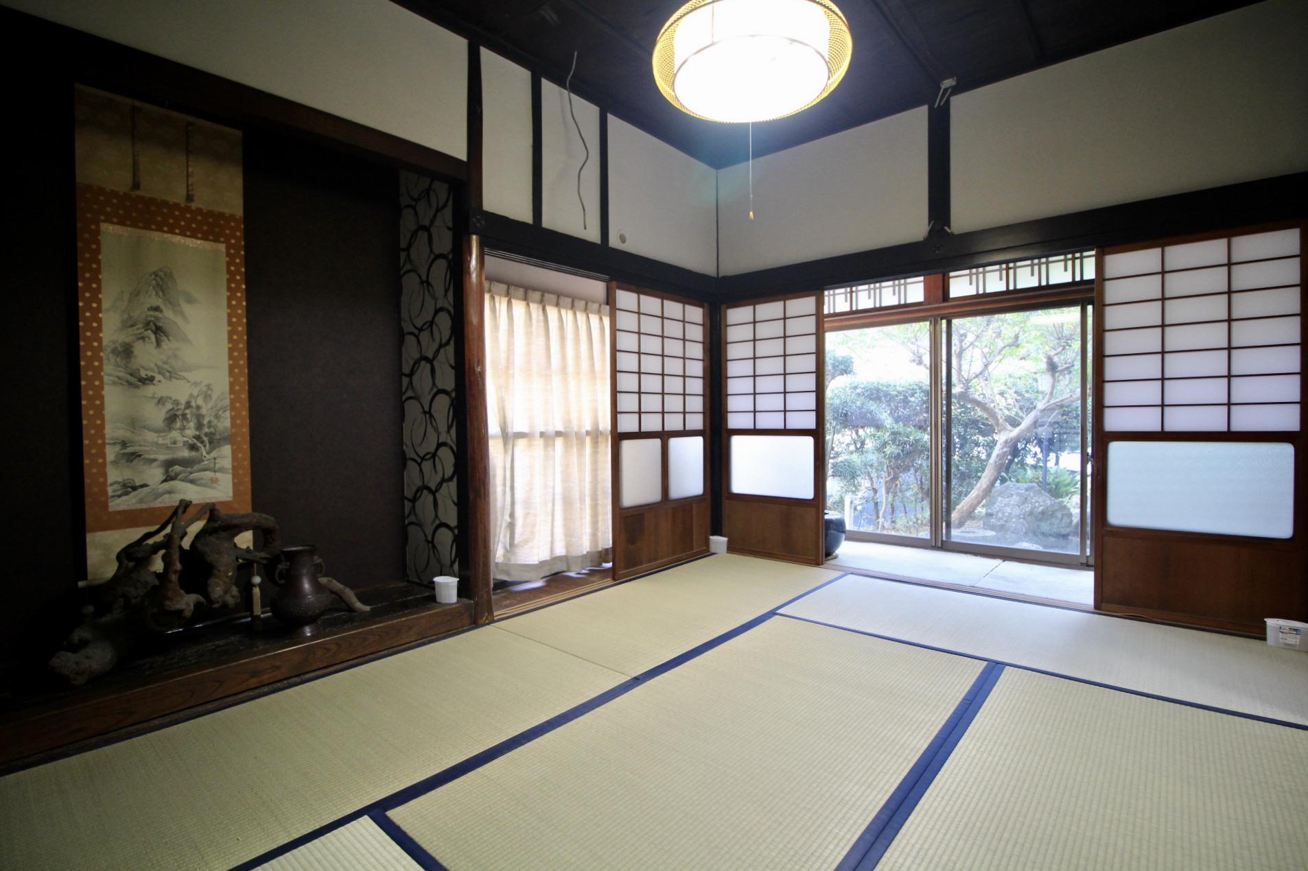 神戸市須磨区妙法寺谷野の賃貸物件/床の間のある端正な和室
