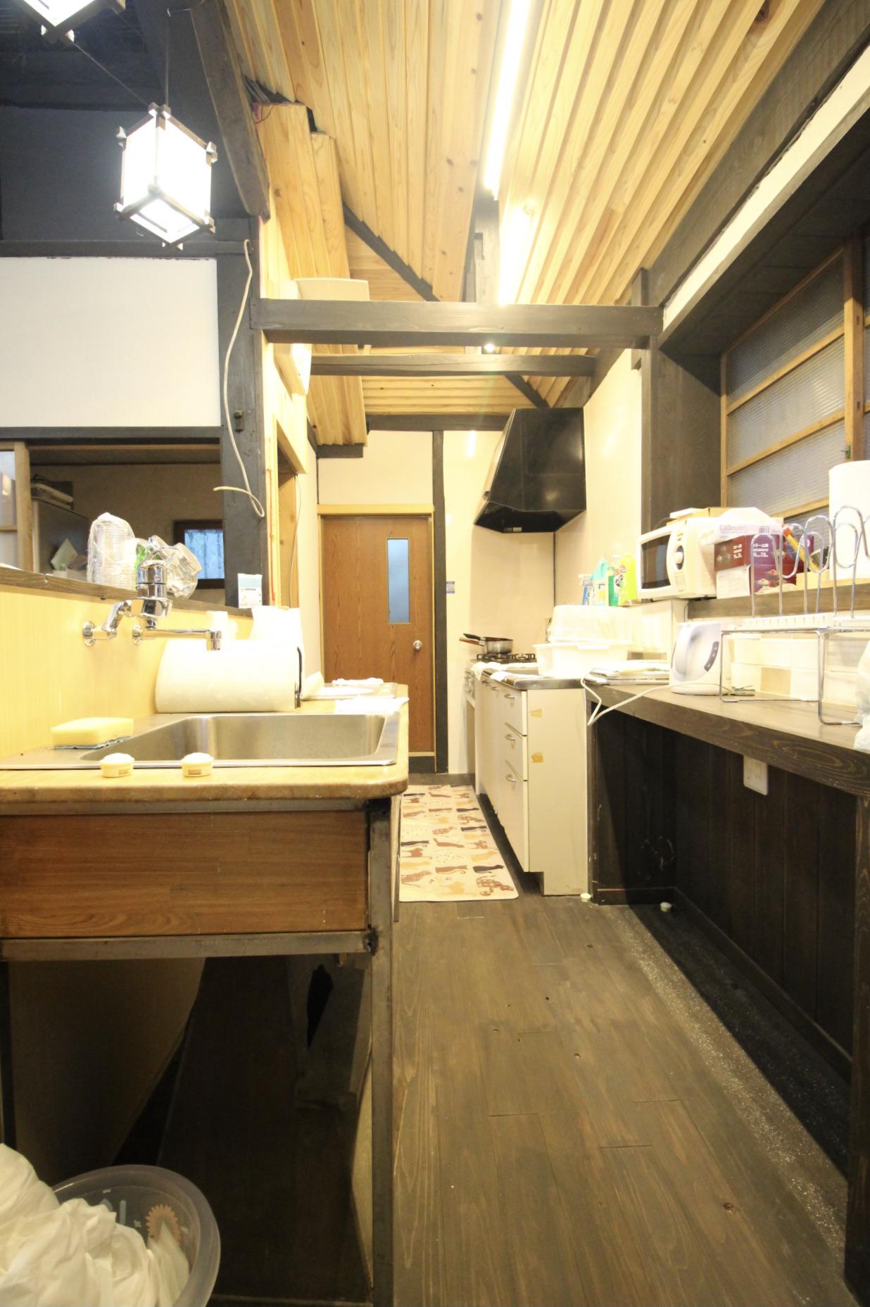 神戸市須磨区妙法寺谷野の賃貸物件/キッチン（シンクは2箇所）
