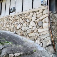 神戸市須磨区妙法寺谷野の賃貸物件/この石垣はもはや芸術の域