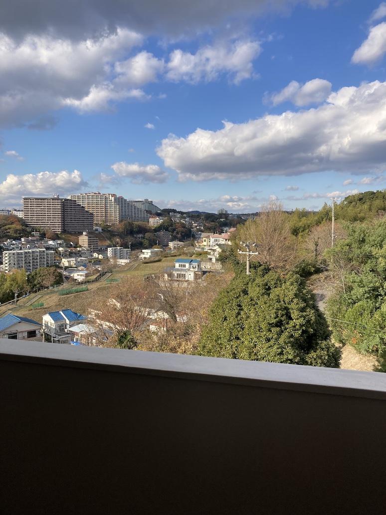 神戸市垂水区塩屋町の売買物件/北側窓からの眺め