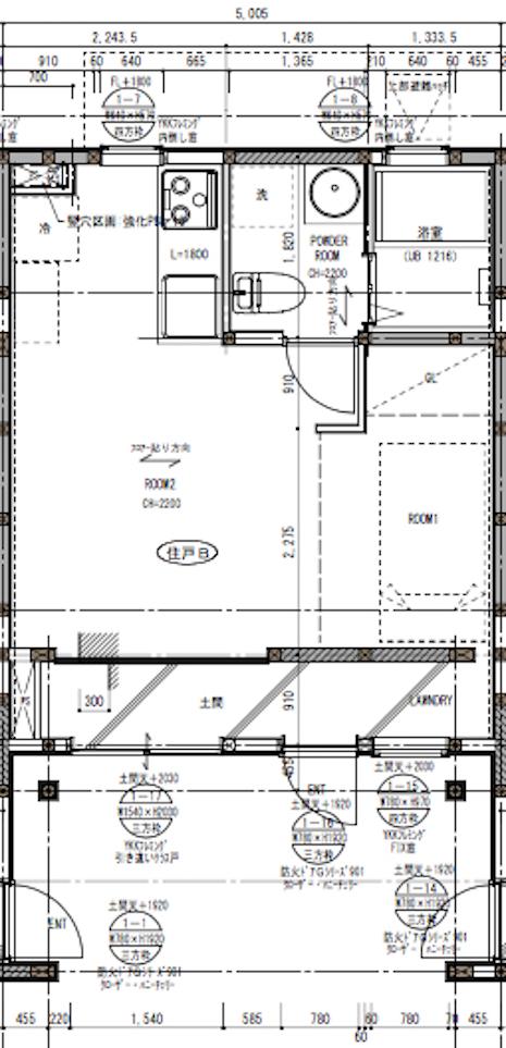 宝塚市高司の賃貸物件/*現況と図面が異なる場合、現況を優先します。