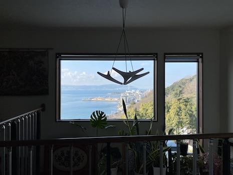 神戸市垂水区塩屋町の売買物件/階段を下る時、ふと目にする借景。（写真は前回募集時）