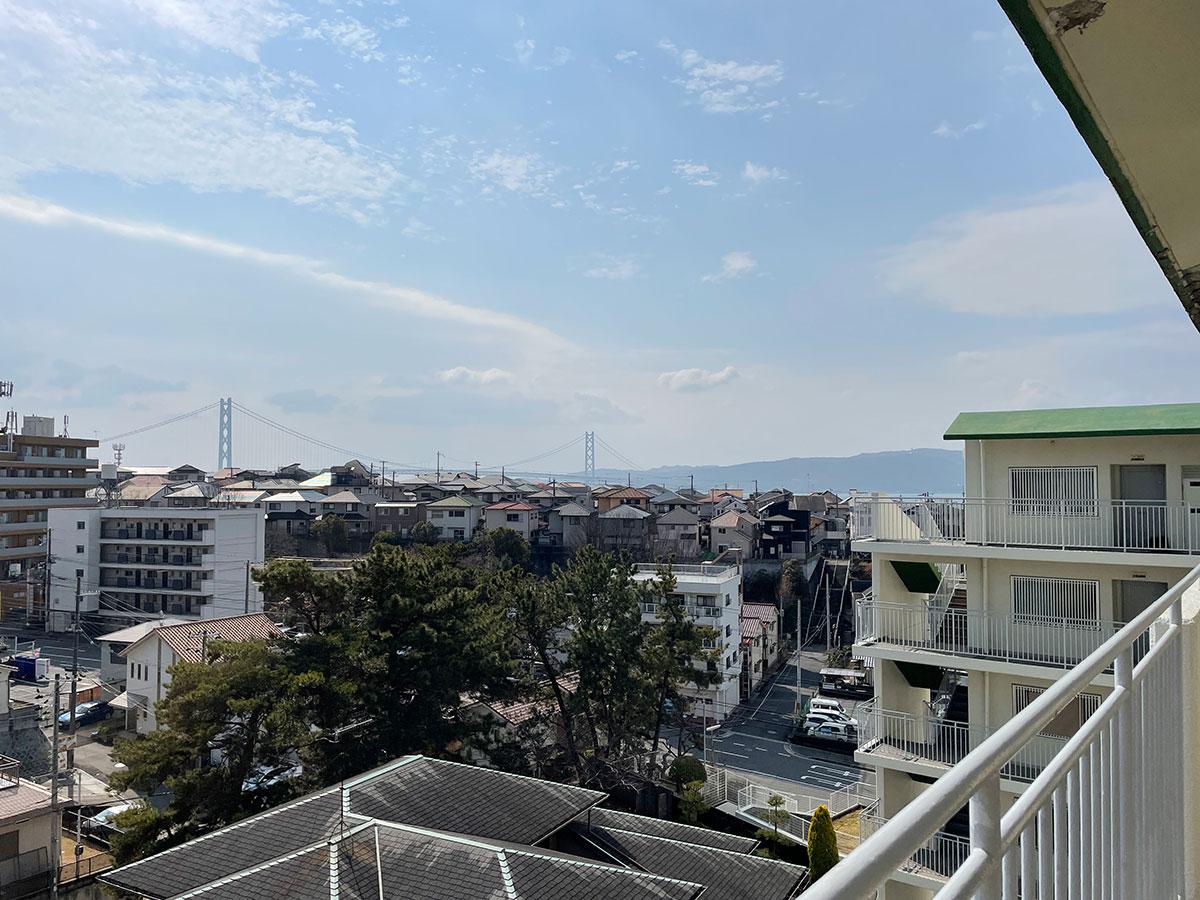 バルコニーから3点海ビューセット