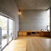 芦屋市西山町の賃貸物件/LDKと繋がるルーフテラスから光が差し込み緑を取り込みます