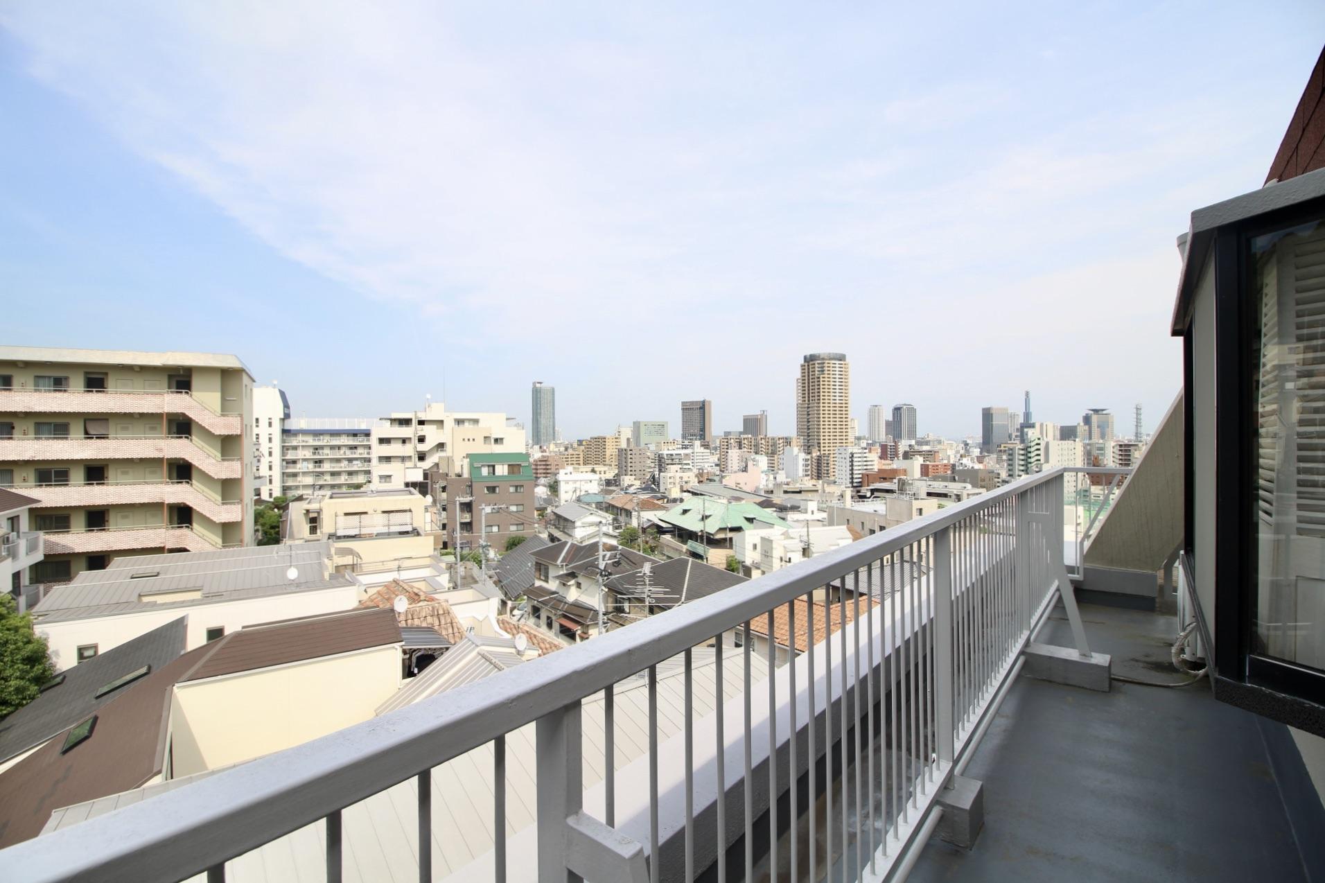 バルコニーからの景色だって抜群