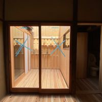 神戸市兵庫区熊野町の売買物件/中庭