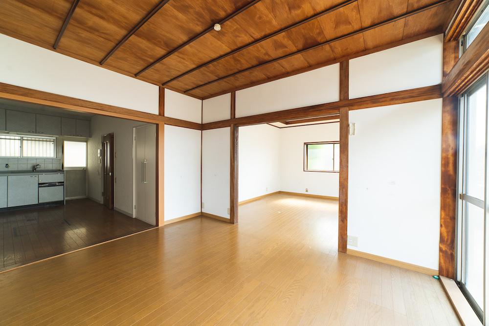天井が渋い