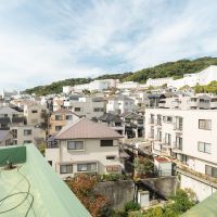 神戸市東灘区森北町の売買物件/山並みと住宅地の風景