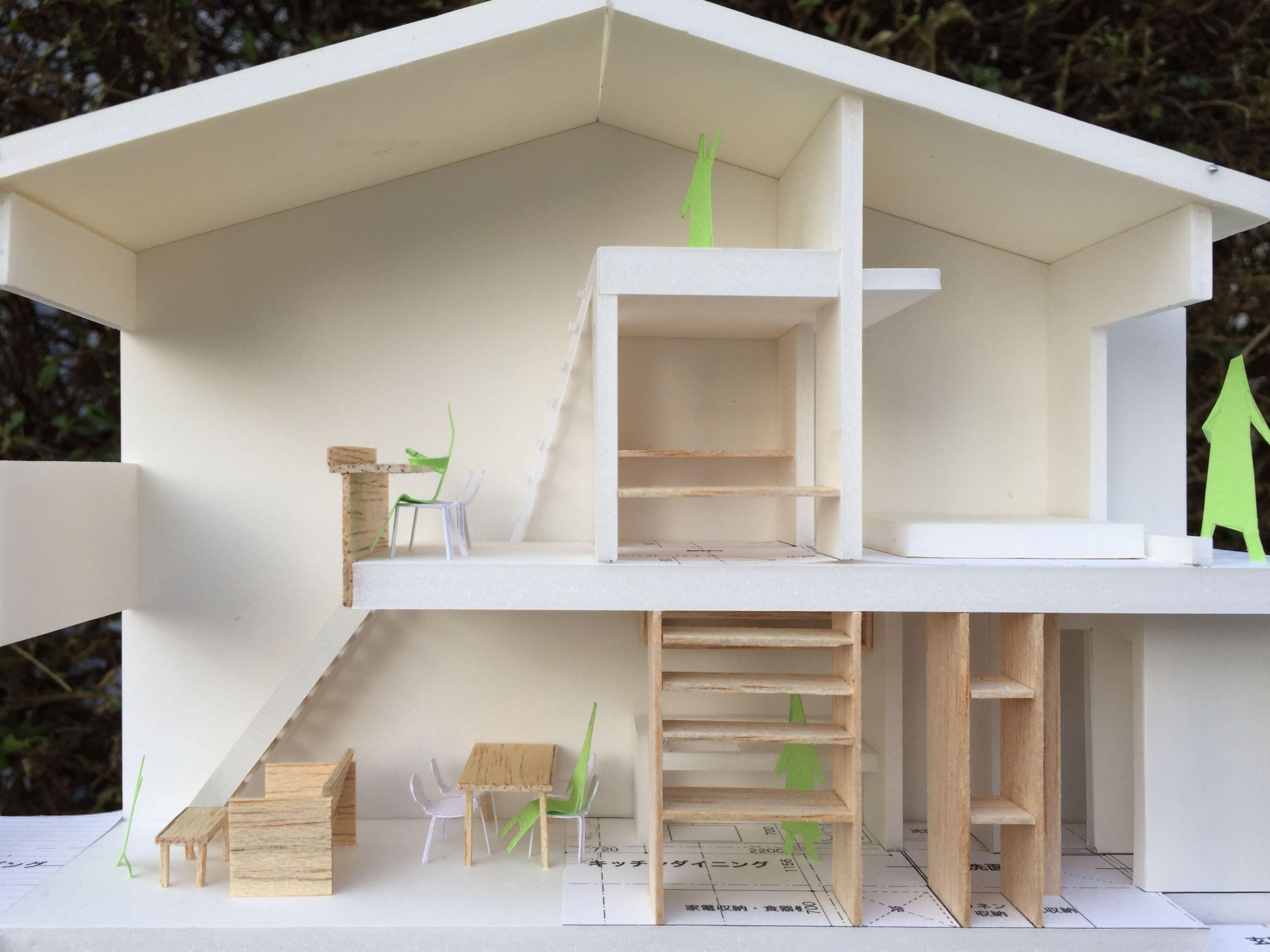 宝塚市清荒神の賃貸物件/建築模型
