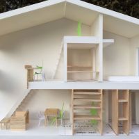 宝塚市清荒神の賃貸物件/建築模型