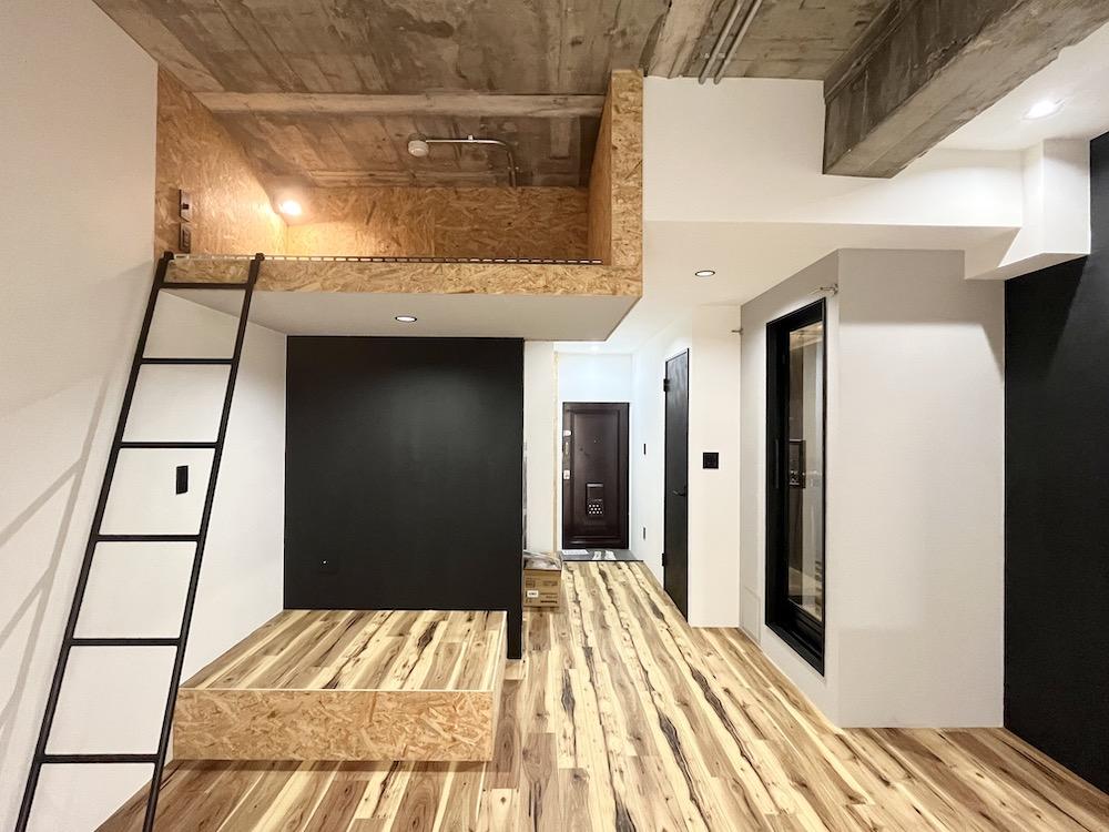 神戸市中央区北野町の賃貸物件/素材感のあるリノベワンルーム