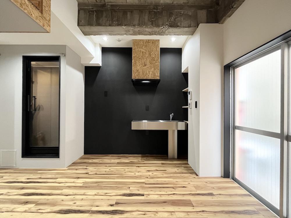 神戸市中央区北野町の賃貸物件/キッチンはミニマム