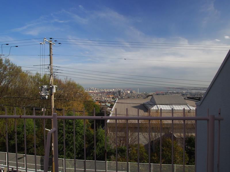 ルーフバルコニーから風景