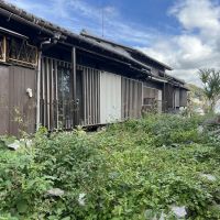 神戸市長田区丸山町の売買物件/縁側を降りるとちょうどよい大きさの庭