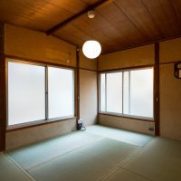 宝塚市長尾台の賃貸物件/キッチン横の和室は和モダンなリビングに