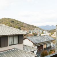 宝塚市長尾台の賃貸物件/2階からは山並みと空が美しく見えます
