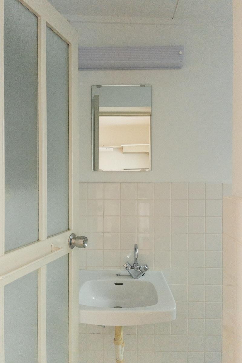 神戸市東灘区森北町の賃貸物件/さっぱりとシンプルな洗面台