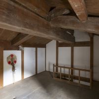 丹波篠山市中の賃貸物件/蔵の梁もまた、堂々たる風格