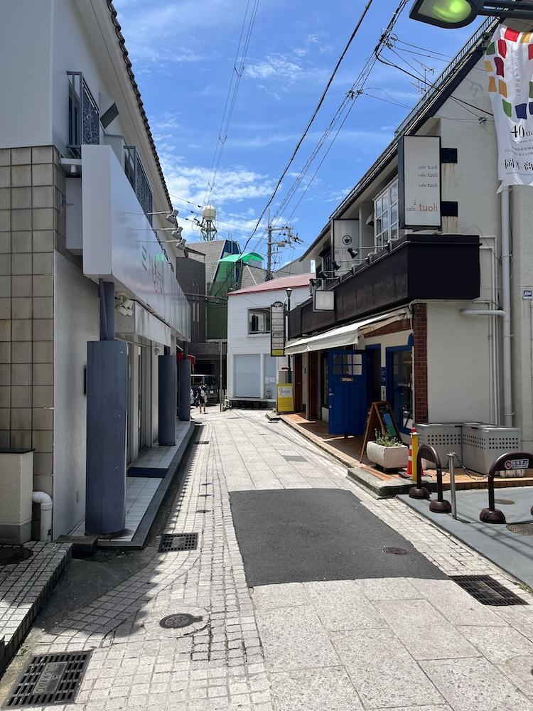 神戸市東灘区岡本の売買物件/駅南側周辺の雰囲気