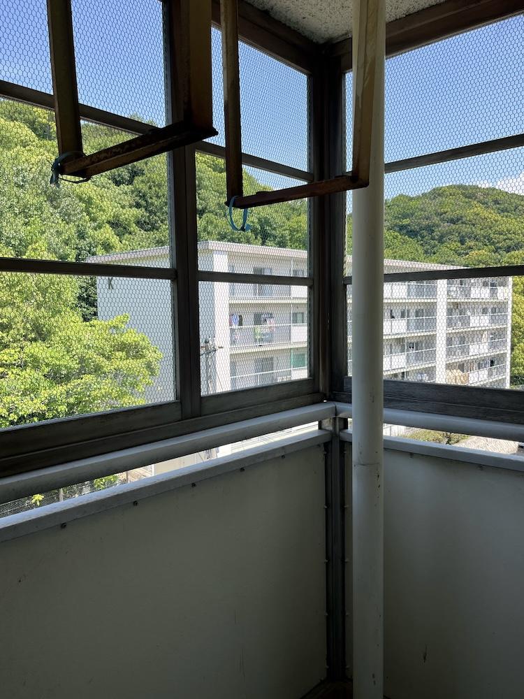 神戸市須磨区一ノ谷町の売買物件/北側のバルコニー貴重です