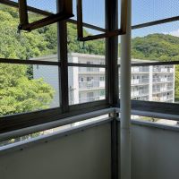 神戸市須磨区一ノ谷町の売買物件/北側のバルコニー貴重です