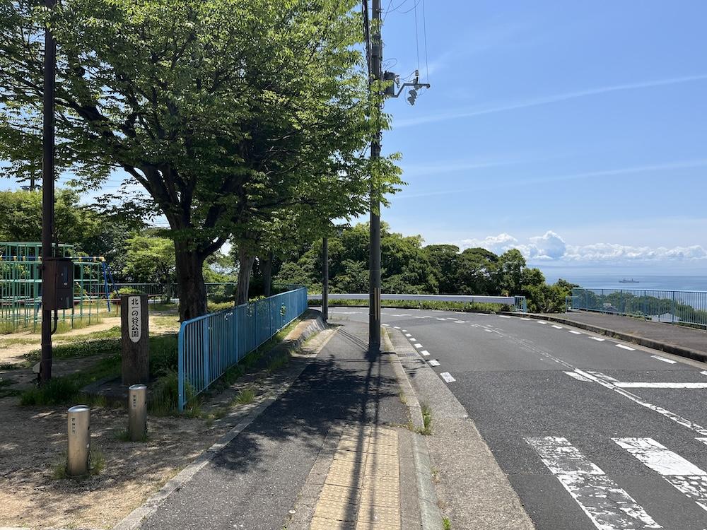 神戸市須磨区一ノ谷町の売買物件/団地内の道路