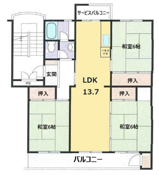 神戸市須磨区一ノ谷町の売買物件/※図面と現状が異なる場合には、現状を優先するものとします。