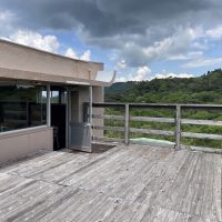 神戸市灘区六甲山町北六甲の売買物件/1番の注目は4Fサンルームのお隣ウッドデッキ
