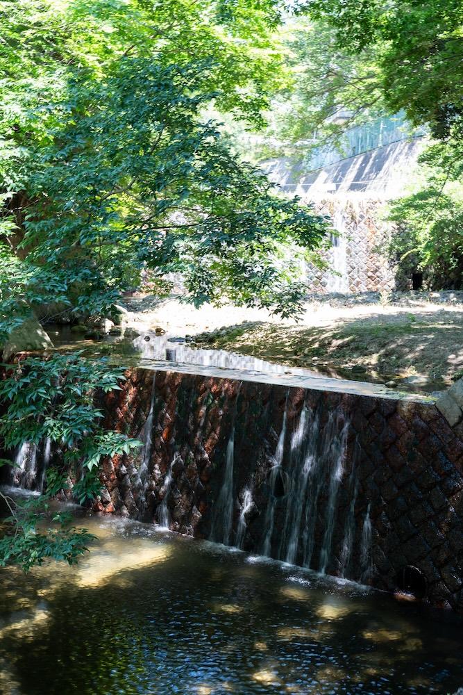 西宮市西平町の売買物件/緑道の方へぐるっと回って散歩するのが気持ちいい