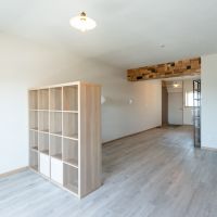 尼崎市道意町の賃貸物件/ゆるやかに家具で区切ると良さそう