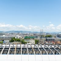 尼崎市道意町の賃貸物件/玄関から出るとこの景色