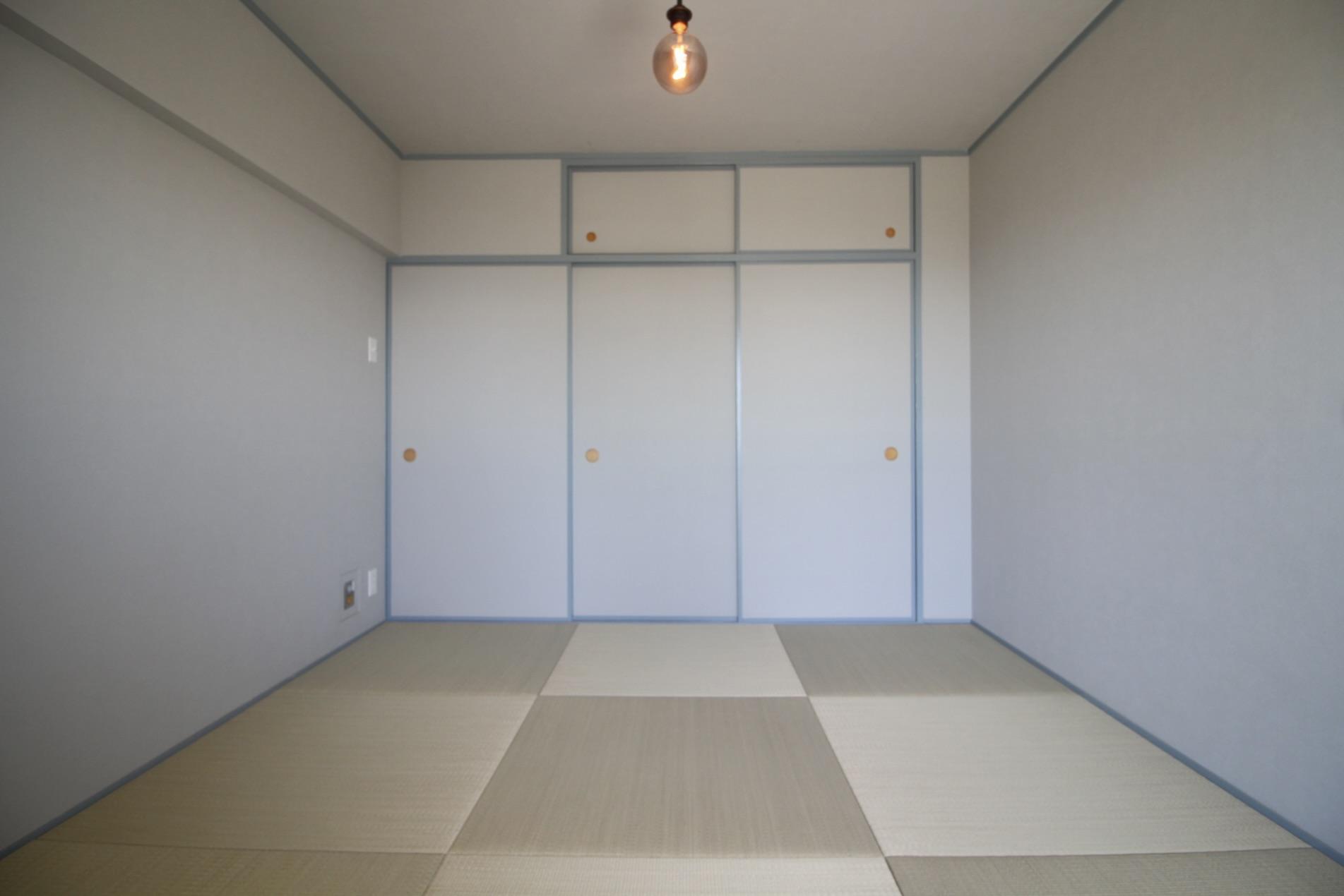 神戸市東灘区鴨子ヶ原の賃貸物件/アースカラーに琉球畳がしっくり馴染んでます