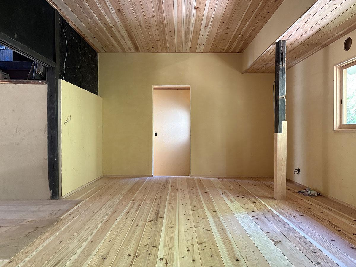 佐用郡佐用町乃井野の売買物件/無垢床に木天井