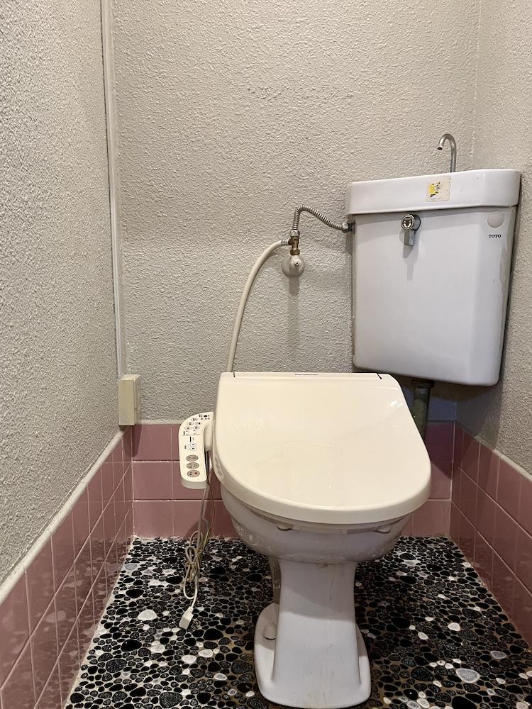 神戸市中央区北長狭通の賃貸物件/トイレもレトロ