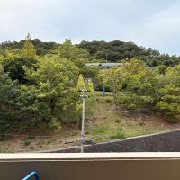 神戸市須磨区清水台の売買物件/バルコニーからグリーン