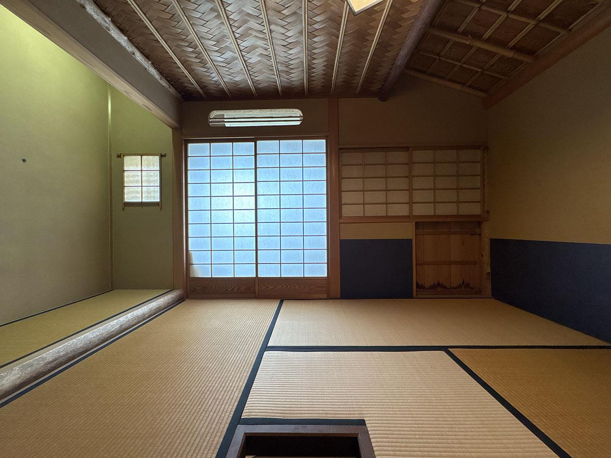 三木市末広の売買物件/しっかりと設計された茶室、右の奥が外からの入り口の躙口