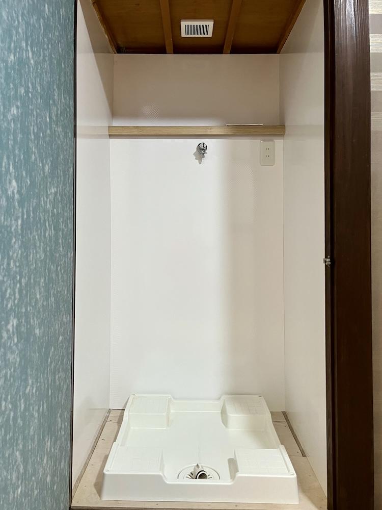 尼崎市西大物の賃貸物件/洗濯機置き場は襖の中