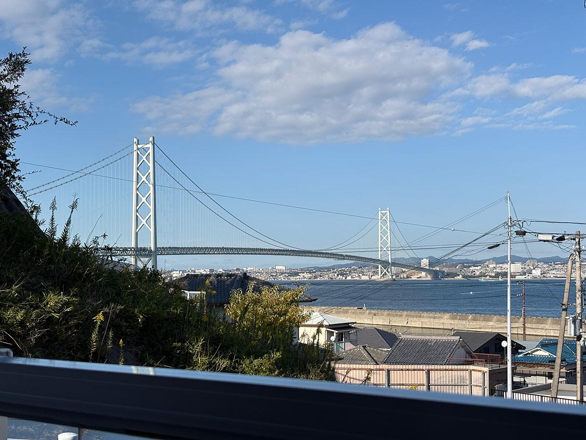 淡路市岩屋の賃貸物件/ダイナミックな海峡ビューと神戸の街