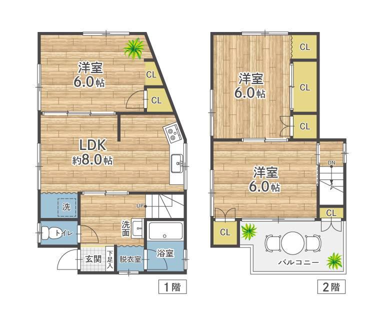 淡路市岩屋の賃貸物件