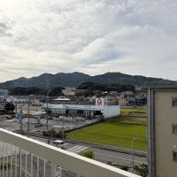 淡路市久留麻の売買物件/西側バルコニーから