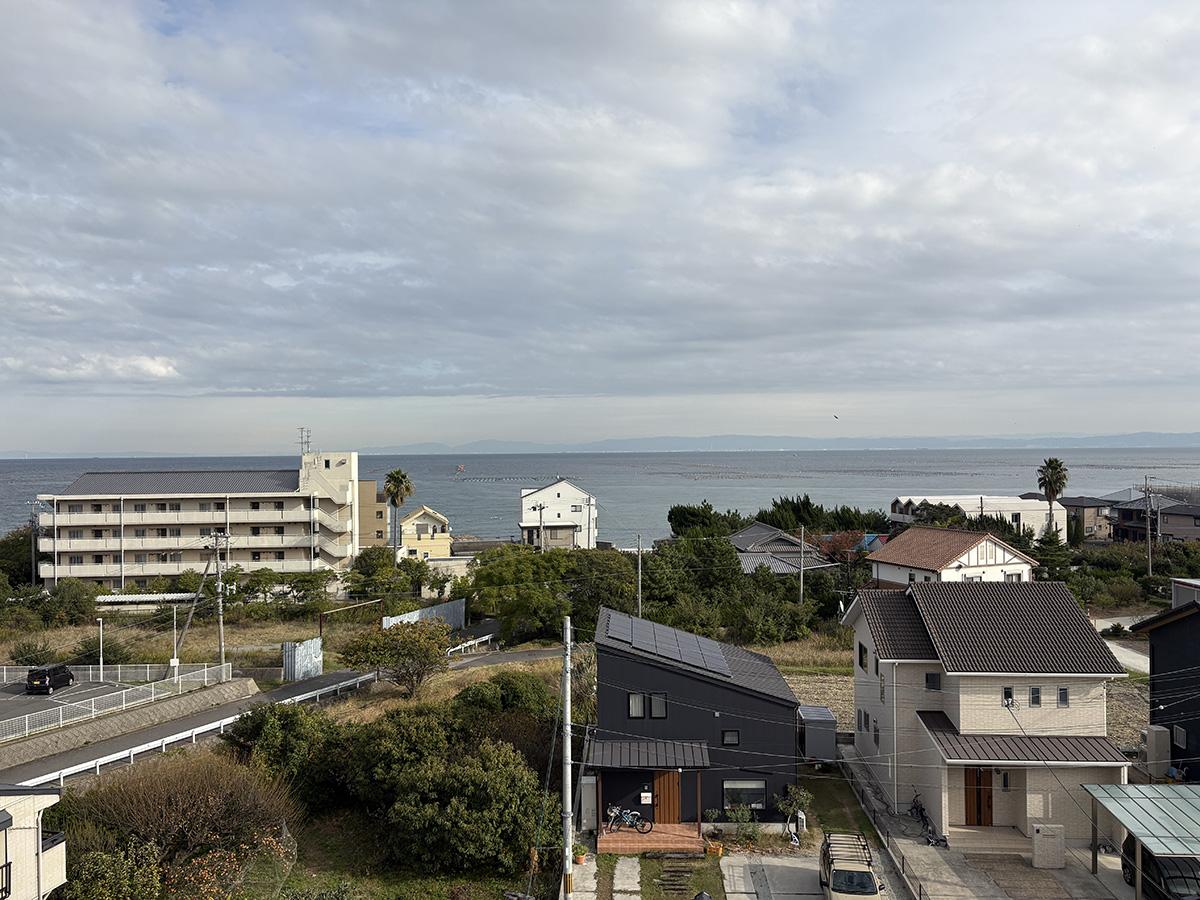 淡路市久留麻の売買物件/バルコニーから