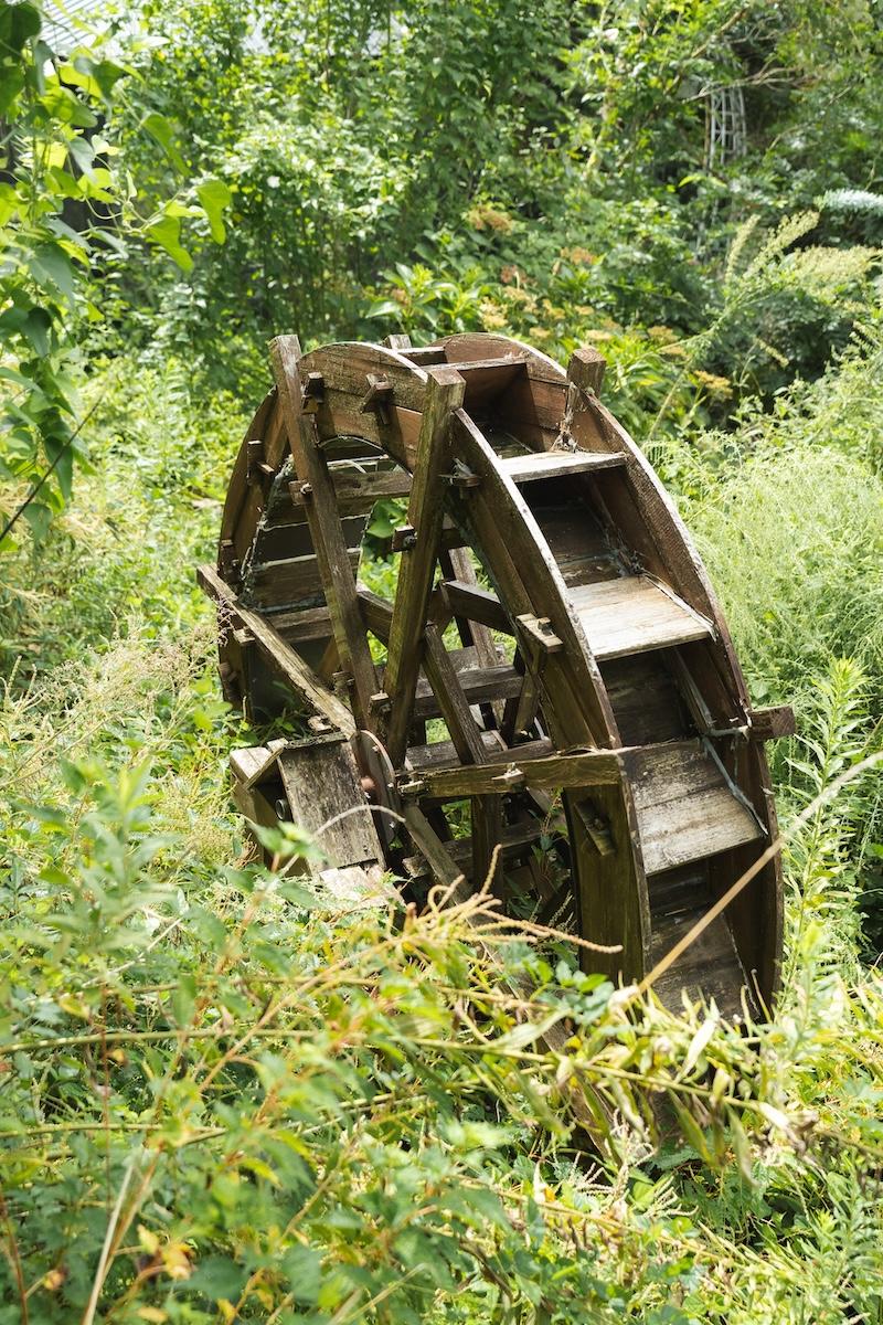 神戸市北区有野町唐櫃の売買物件/機能しているかは不明ですが、水車もありました